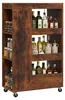 Scaffale da nicchia Relaxdays, L x P x A: 85 x 18 x 60 cm, Anteprima dell’immagine prodotto 1