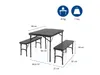 CamPart Travel TA-0870 Picknicktisch Maine, 4 Sitz(e), Produktbild-Vorschau 3