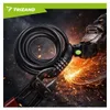 Trizand 27338 Zámek na kolo s číselným kódem 120 cm, černý Náhled obrázku produktu 2