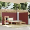 vidaXL Ausziehbare Seitenmarkise Braun 120 x 600 cm Produktbild-Vorschau 2