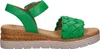 Gabor Sandalen Plat  Sandalen Plat - groen - Maat 5 Voir les images du produit 4