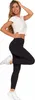 Glatte Damen Sport Leggings mit Taschen und hoher Taille, Produktbild-Vorschau 5