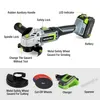 WORKPRO Meuleuse d'angle, sans fil, 20 V, Ø125 mm, avec Voir les images du produit 7