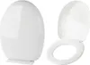 A white toilet seat and lid are shown against a white background. Náhľad obrázku produktu