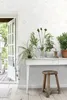 ESTAhome carta da parati fiori argento e bianco 53 cm x Anteprima dell’immagine prodotto 4