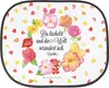 Mr. & Mrs. Panda Sonnenschutz für Autoscheiben Du Lächelst Produktbild-Vorschau 1