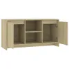 vidaXL TV skříňka Sonoma dub 102x37,5x52,5 cm materiál na Náhled obrázku produktu 6