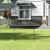 WOLTU 10 x Gartenzaun, Gitterzaun Oberbogen, Zaun für Produktbild-Vorschau 9