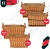 KOTARBAU® Panier Osier 60 x 50 cm Panier Buche Osier avec Voir les images du produit 7