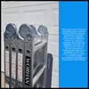 WORHAN® SCALA DI SOLLEVAMENTO MULTIUSO 570cm AUS Scala in Anteprima dell’immagine prodotto 5