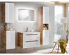Armoire De Salle De Bain Latérale 35 Cm Chêne Craft Blanc Voir les images du produit 7