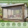 Transparente Plane mit Ösen 3x3m wasserdicht und Produktbild-Vorschau 2