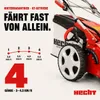 HECHT 5534 SWE Rasenmäher Benzin | mit Antrieb | 51 cm Produktbild-Vorschau 5
