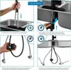 Wasserhahn Küche 360° Küchenarmatur mit Ausziehbarer Brause Produktbild-Vorschau 5
