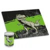 itenga Schreibunterlage Deluxe mit Stifteköcher Motiv TREX Produktbild-Vorschau 1