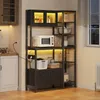 Flieks Küche Hochschrank Backregal mit Led und Produktbild-Vorschau 1