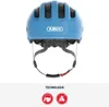 Casque Enfant Abus 67294 - SMILEY 3.0 SHINY BLUE S Voir les images du produit 10