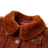 Kinderjacke Cord Cognac Größe 140 aus 100 % Baumwolle Produktbild-Vorschau 3
