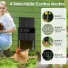 Automatische Hühnerklappe, Hühnerklappe Türöffner, Produktbild-Vorschau 2