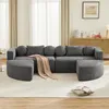 Divano ad angolo Merax a 4 posti, divano letto modulare a Anteprima dell’immagine prodotto 2
