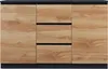 Komoda „Kyr” z 2 drzwiami i 3 szufladami, 120 x 35 x 75 cm, Podgląd zdjęcia produktu 9