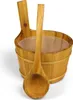 Saunakübel und Sauna-Kelle aus Fichte Produktbild-Vorschau 1
