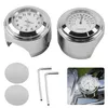 Motorrad-Lenkeruhr und Thermometer, passend für Lenker Produktbild-Vorschau 1