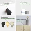 Collage of product images showing furniture knobs and their features. Produktbild-Vorschau