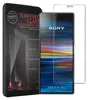 A product packaging for a Sony Xperia 10 Plus screen protector, with the screen protector and a phone displayed. Produktbild-Vorschau