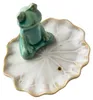 Supporto per incenso, dimensioni 10x9x7 cm, a forma di rana Anteprima dell’immagine prodotto 2