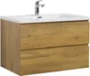A bathroom vanity with a sink and faucet. Anteprima dell’immagine prodotto
