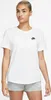 Nike Damen T-Shirt - W NSW TEE CLUB - Weiß Weiß S Produktbild-Vorschau 4