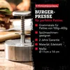 FMprofessional Burgerpresse aus Hochwertigem Edelstahl, BBQ Produktbild-Vorschau 3