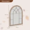 Záhradné zrkadlo COSTWAY 69 x 88,5 cm, nástenný zrkadlový Náhľad obrázku produktu 3