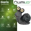 LUMILED Solar Schneck LED Gartenfigur Dekorative Produktbild-Vorschau 3