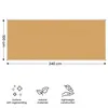 Tablica korkowa (rama aluminiowa) 240x100 cm Podgląd zdjęcia produktu 17
