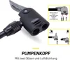 Dunlop Fahrradpumpe mit Manometer für Dunlop-, Schrader- Produktbild-Vorschau 4
