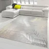 Tappeto di design con rami di palma in grigio Dimensioni - Anteprima dell’immagine prodotto 1