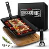 GUSSKÖNIG Fajita-Pfanne aus Gusseisen inkl. Servierbrett Produktbild-Vorschau 1