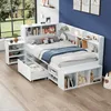 okwish Jugendbett Klassische Betten 90x200cm mit Produktbild-Vorschau 3