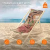 ECD Germany Set da 5 sedie a sdraio pieghevoli Floral Anteprima dell’immagine prodotto 2