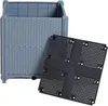 Hochbeet in Rattan Optik HBP-4044 Produktbild-Vorschau 5