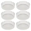 Aschenbecher Glas Matt Rund - 6er Set - Spülmaschinenfest - Produktbild-Vorschau 5