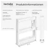 tectake® Nischenregal Joe 3 Ebenen 54 x 12 x 71 cm Produktbild-Vorschau 6