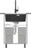 QUADRON Spülbecken 1-Becken Spüle | Größe: 59,5 x 45,1 x Produktbild-Vorschau 9
