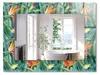 Kolibris und Blumen – Rechteckiger Spiegel mit Druck 80x60 Produktbild-Vorschau 1