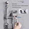 1-in-2-Out Mini WC Wasserhahn Sprayer Kit, Produktbild-Vorschau 4