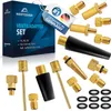 Nextcover® Profi Fahrradventil Adapter Set [15-teilig] I Produktbild-Vorschau 1