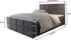 Masseno Boxspringbett ARIEL 160x200 cm Komplett-Set mit Produktbild-Vorschau 7
