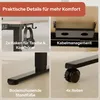 AREBOS Schreibtischgestell elektrisch höhenverstellbar Produktbild-Vorschau 9